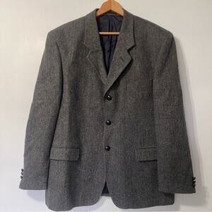 Avoca Wool Made in Ireland Tweed Jacket Sports Coat Blazer Academia  Size 44 R